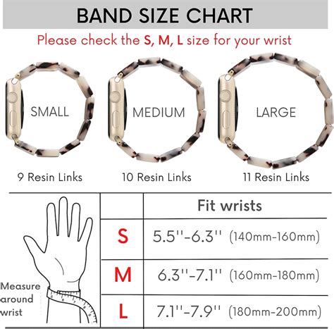 apple watch. bands|apple watch band size chart.